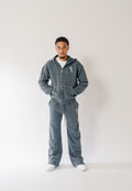 STEEL BLUE TRACKSUIT