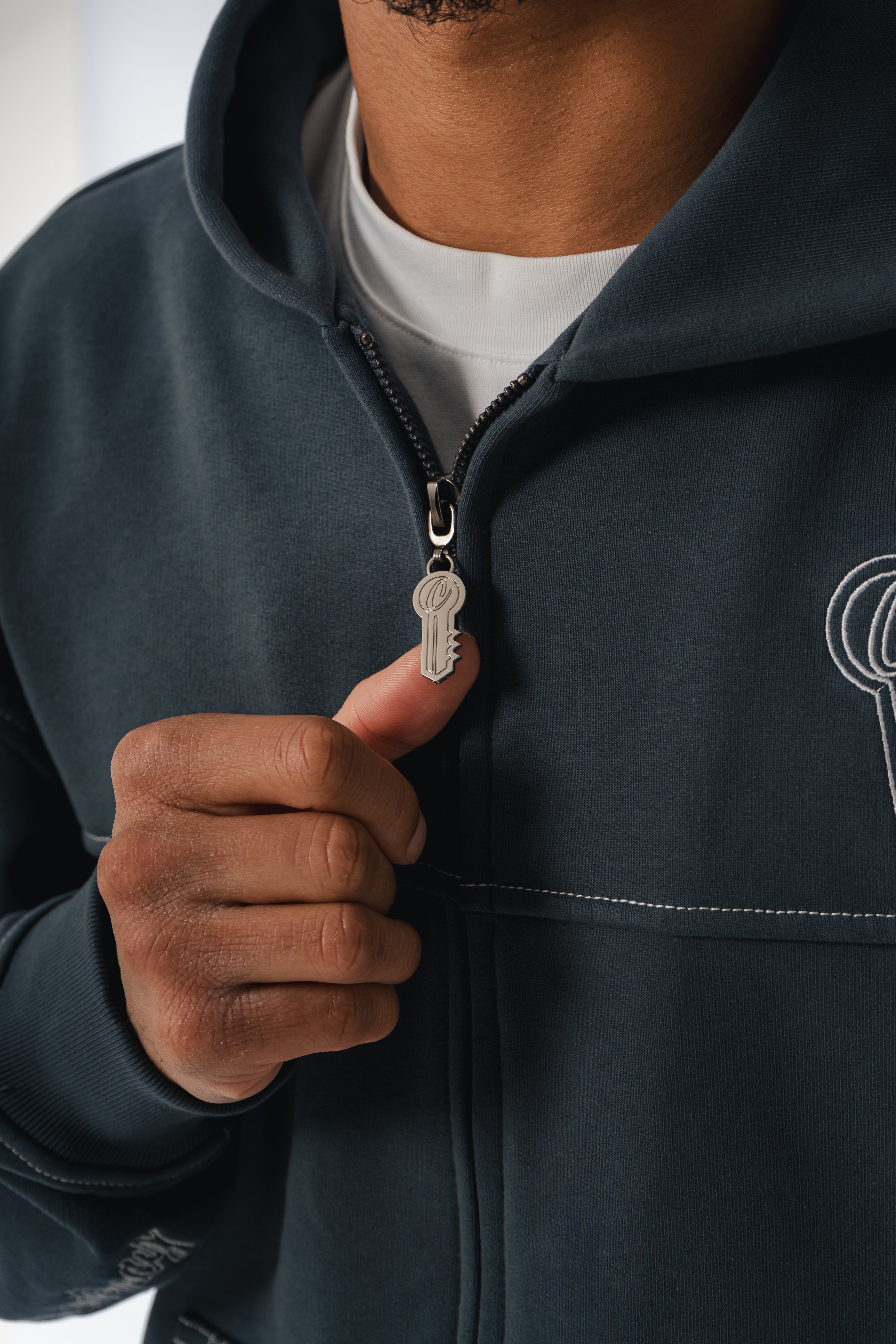 STEEL BLUE TRACKSUIT